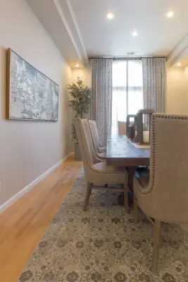 Aptos Dining Room Design — Interior Design & Decorating project by LHK Interiors