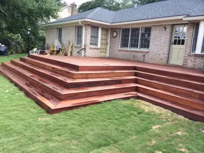Tigerwood Patio — Home Renovation & Remodeling Services project by R LUCAS Construction And Design