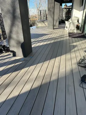 TimberTech Synthetic Decking — Home Renovation & Remodeling Services project by Cool River Construction LLC