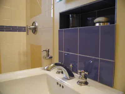 Compact Restroom — Home Renovation & Remodeling Services project by Otogawa-Anschel Design-Build