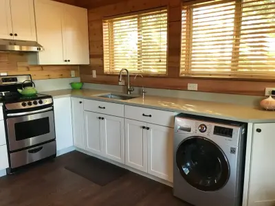 Compact Cabin - Stylish Kitchen Renovation — Home Renovation & Remodeling Services project by Remedy Residential LLC