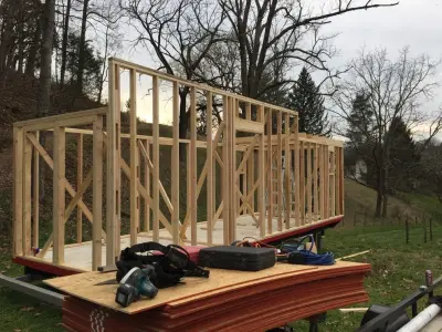 Small Home Construction (In Progress) — Home Renovation & Remodeling Services project by Technically Aesthetic General Contractors