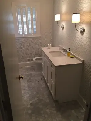 Classic Bathroom — Home Renovation & Remodeling Services project by FM Contracting LLC