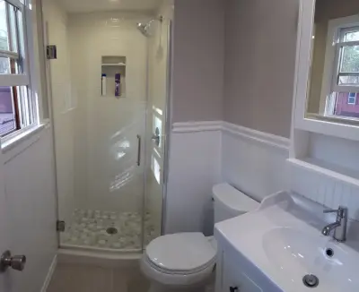 Classic Bath Design — Home Renovation & Remodeling Services project by B & S Home Improvement