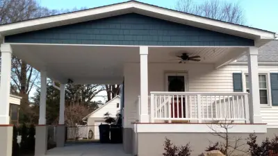 Classic Front Porch Extension by Home Upgrades, LLC