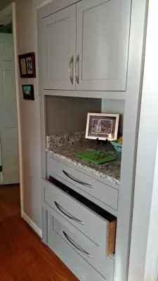 Classic Gray Kitchen Makeover by Home Upgrades, LLC