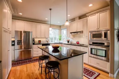 Classic Kitchen Cabinet Refacing — Home Renovation & Remodeling Services project by Landmark Enterprises Inc.