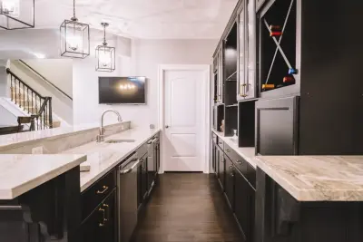 Lower Level Basement Renovation — Home Renovation & Remodeling Services project by Harte Remodels, LLC