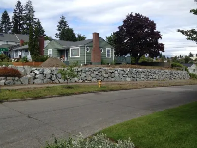 Olympic Rockeries - Stone & Concrete Installation in Issaquah, WA