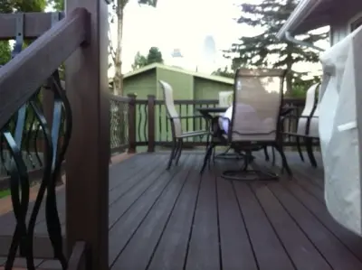 Trex Patios — Home Renovation & Remodeling Services project by LH Contracting