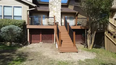 Trex Tropical Composite Patio — Home Renovation & Remodeling Services project by Capitol City Wood Works LLC