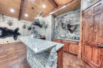 Trophy Room Renovation by S Gentry Custom Homes