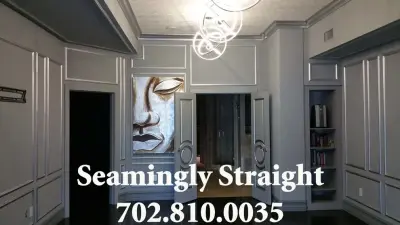 Turnberry Towers wall coverings and painting — Home Renovation & Remodeling Services project by Seamingly Straight Wallpapering And Painting