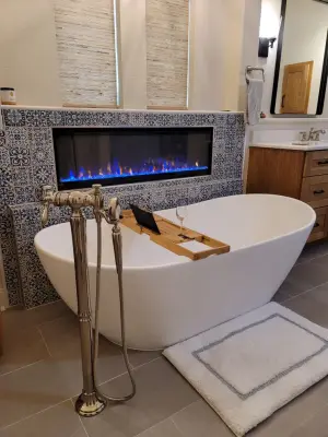 Tuscan-inspired Bathroom — Home Renovation & Remodeling Services project by Rockin' Remodeling LLC