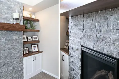 Television Wall Revamp — Home Renovation & Remodeling Services project by Renovative Resource