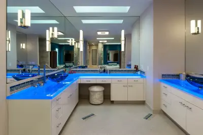 Clyde Hill "Submerged Paradise" Master Bathroom — Home Renovation & Remodeling Services project by McAdams Remodeling & Design
