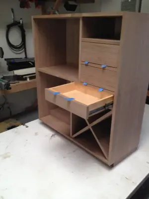 Distinctive Beverage Storage Unit — Home Renovation & Remodeling Services project by Graham Hallissey Construction
