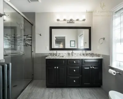 University City Main Bathroom — Home Renovation & Remodeling Services project by Hamtil Construction, LLC