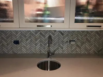 Revamped Subway Tile Backsplash — Home Renovation & Remodeling Services project by HouseWurks