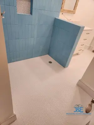 Washington, DC Urban Rain Shower Sanctuary, 20009 — Home Renovation & Remodeling Services project by J&E Modern Construction LLC