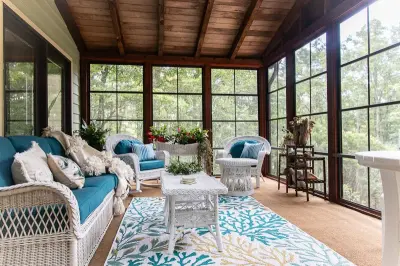 Upright Window Framework — Home Renovation & Remodeling Services project by Blue Ridge Design Build