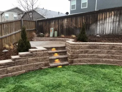 Outdoor Lighting Projects — Landscape Construction project by Outside Dreams Landscape Design And Construction
