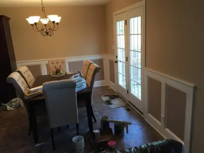Wall Paneling — Home Renovation & Remodeling Services project by David Wyles Construction LLC