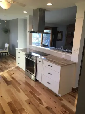 Kitchen Wall Demolition — Home Renovation & Remodeling Services project by Bailey Home Services LLC