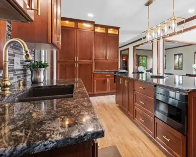 Cozy and Welcoming Ohio Kitchen — Home Renovation & Remodeling Services project by Casino Co. Renovations