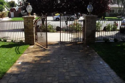 Entryway — Landscape Construction project by Paradise Garden & Landscape