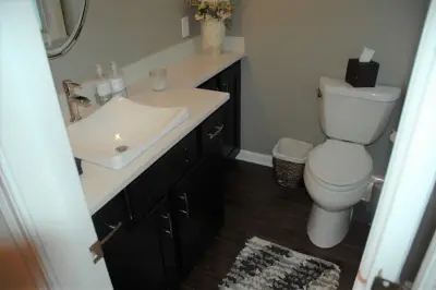 Powder Bath Renovation in Washington Township — Home Renovation & Remodeling Services project by The Lifestyle Group Inc.