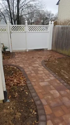 Cambridge Patio Installation — Landscape Construction project by Paradise Pavers Pond Landscaping LLC