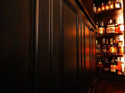 Wauwatosa Home - Bourbon Lounge — Home Renovation & Remodeling Services project by Cornerstone Remodeling, Ltd