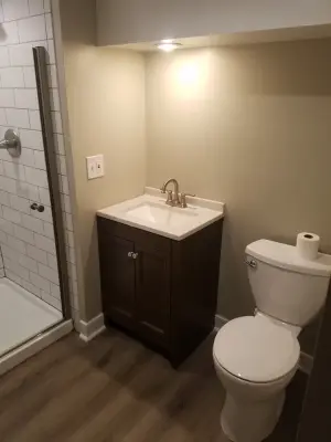 West End Completed Basement — Home Renovation & Remodeling Services project by Maison Construction And Renovations