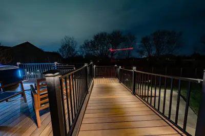 Composite Deck at West Tuscany Place — Home Renovation & Remodeling Services project by Wichita Home Works LLC
