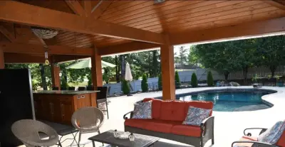 Western Breeze Pool House — Home Renovation & Remodeling Services project by Neil Robinson Custom Homes, LLC