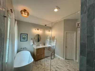 Wexford Elementary Bathroom — Home Renovation & Remodeling Services project by Tell Projects