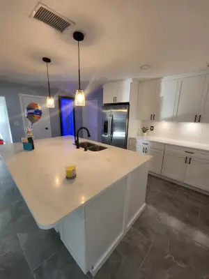 Bright Open Plan Kitchen — Home Renovation & Remodeling Services project by Level Up Construction & Investment Group LLC