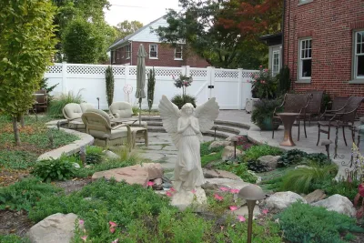w2012 ALE: Meditation Garden — Landscape Construction project by Pennsylvania Landscape & Nursery Association