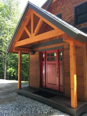 Timberframe in Whitefield, NH — Home Renovation & Remodeling Services project by Lawton Company