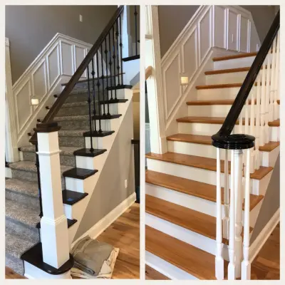 Complete Staircase Renovation for the Entire Home — Home Renovation & Remodeling Services project by Lank Construction