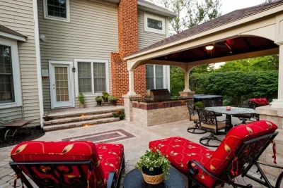 v2013 ALE: Mechanicsburg Residence — Landscape Construction project by Pennsylvania Landscape & Nursery Association