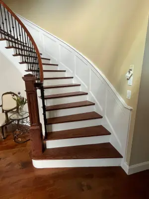 Windham, NH Staircase Project — Home Renovation & Remodeling Services project by Apple Wood Construction, Inc.