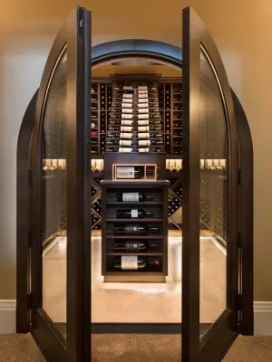 Wine Storage Room — Home Renovation & Remodeling Services project by Gaspar's Construction