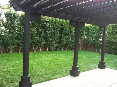 Timber Deck Canopy — Home Renovation & Remodeling Services project by Precision Home Design & Remodeling