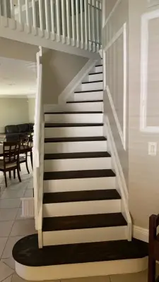 Timber Stair Renovation — Home Renovation & Remodeling Services project by Abba Construction & Remodeling