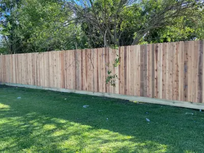 Timber Barriers — Home Renovation & Remodeling Services project by Am Home Improvements