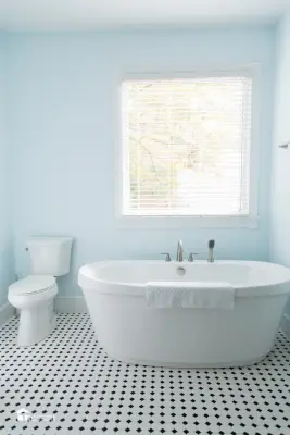 Forest Restroom — Home Renovation & Remodeling Services project by Sustainable Solutions Of VA