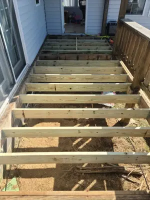 Circular Balcony — Home Renovation & Remodeling Services project by Veterans Home Remodeling LLC