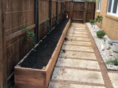 Yarrow Landscaping Project — Home Renovation & Remodeling Services project by East Austin Carpenters